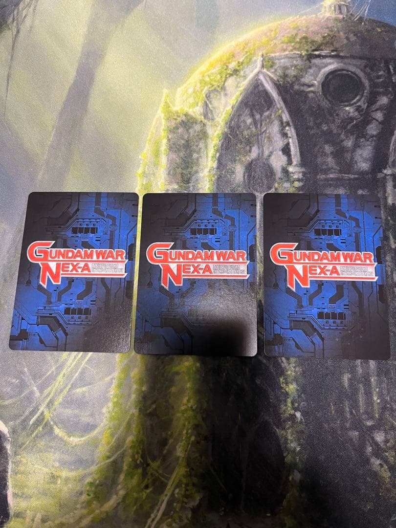 Zガンダム　ガンダムウォーネグザ　コレクタブルレア3枚セット