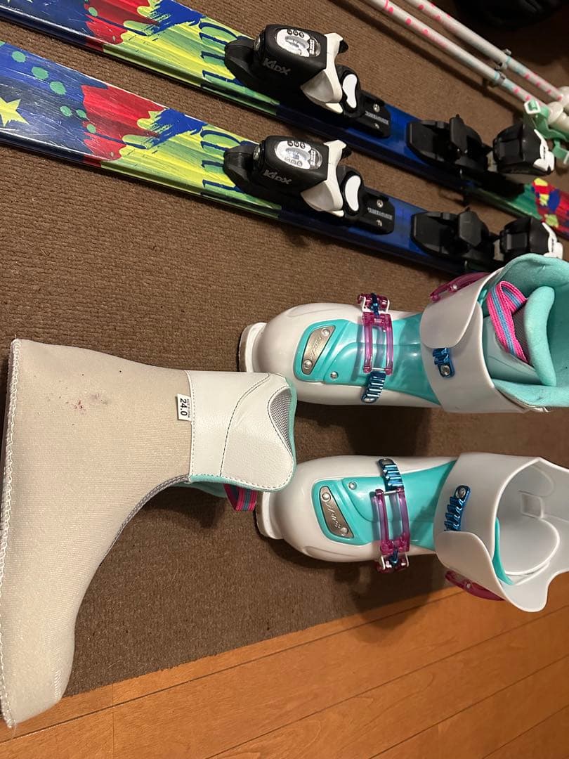 Hart スキー板126cm 靴サイズ24cm