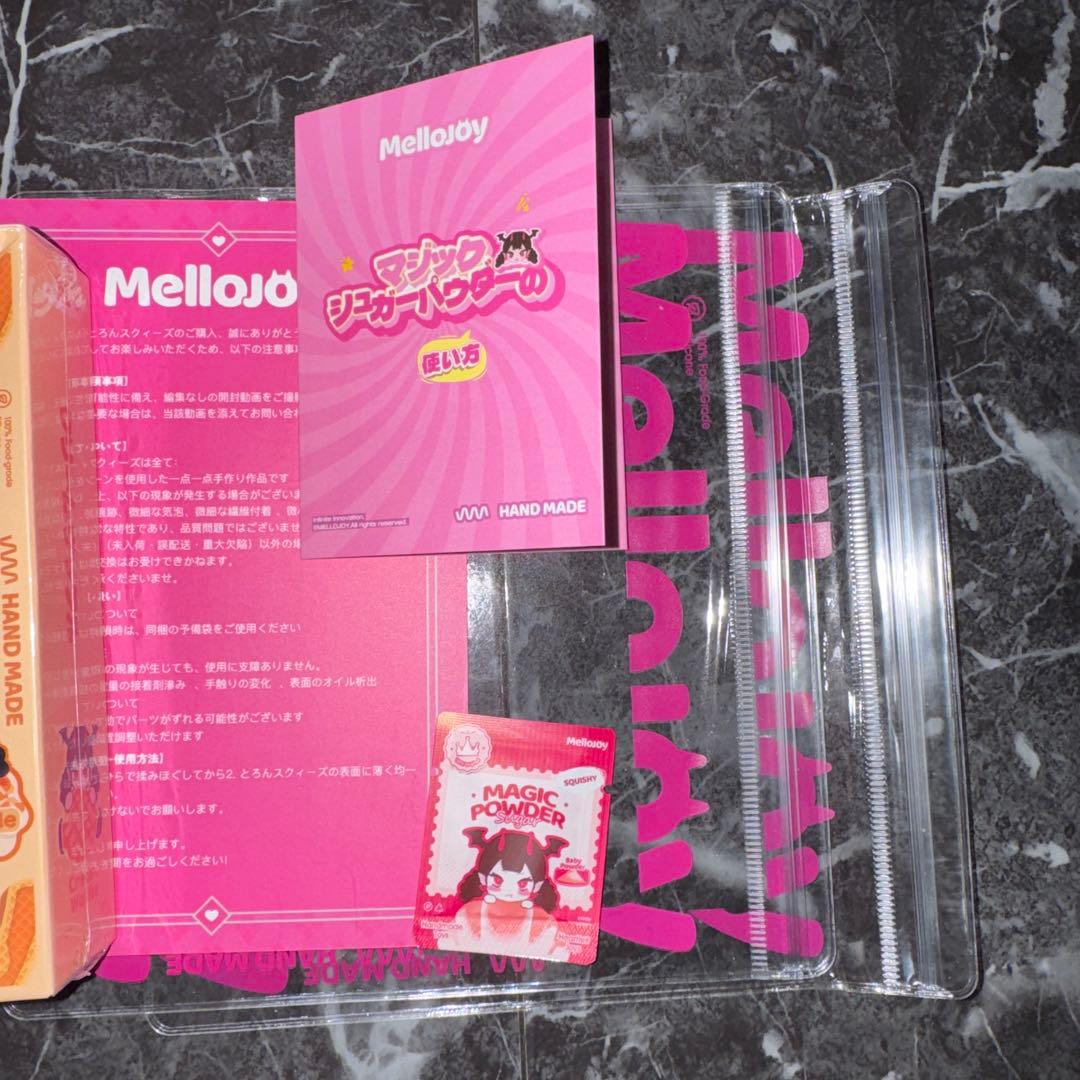 mellojoy メロジョイ　スクイーズ　ワッフル　四角　スクエア　セット