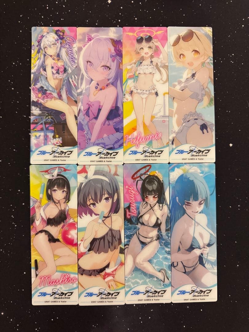 H*S様 ブルーアーカイブ 特製しおり 夏空のウィッシュリスト Twitterキ