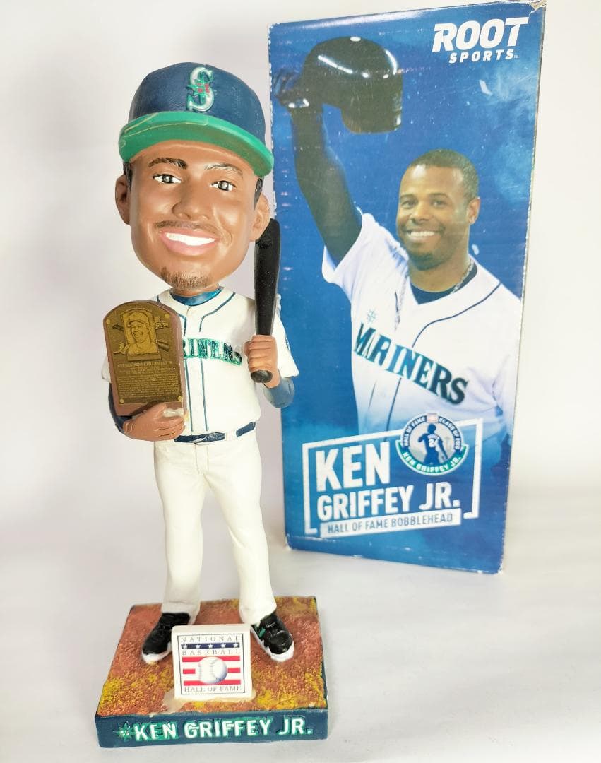ケン・グリフィー・ジュニア／”野球殿堂” ボブルヘッド人形 (マリナーズ）