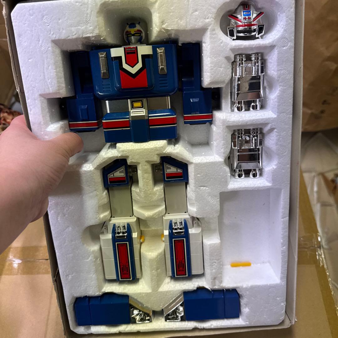 【ジャンク品】高速戦隊ターボレンジャー 超合金DXターボラガー レトロホビー