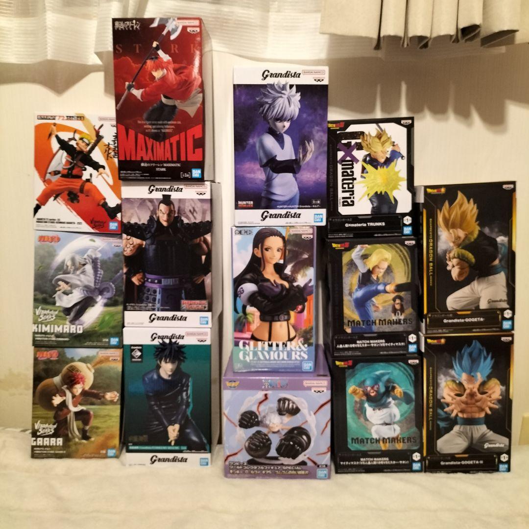 【最新プライズフィギュア 14点まとめ売り】ワンピース ドラゴンボール 他