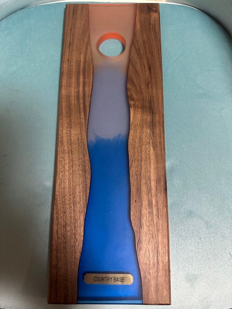 Country Base IGTハーフユニット天板 穴あきレジンSサンセット