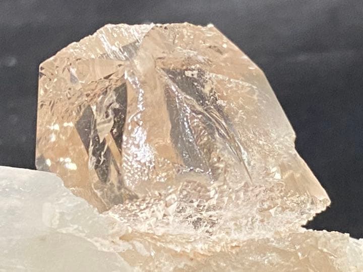 トパーズ　on 水晶　36.7g