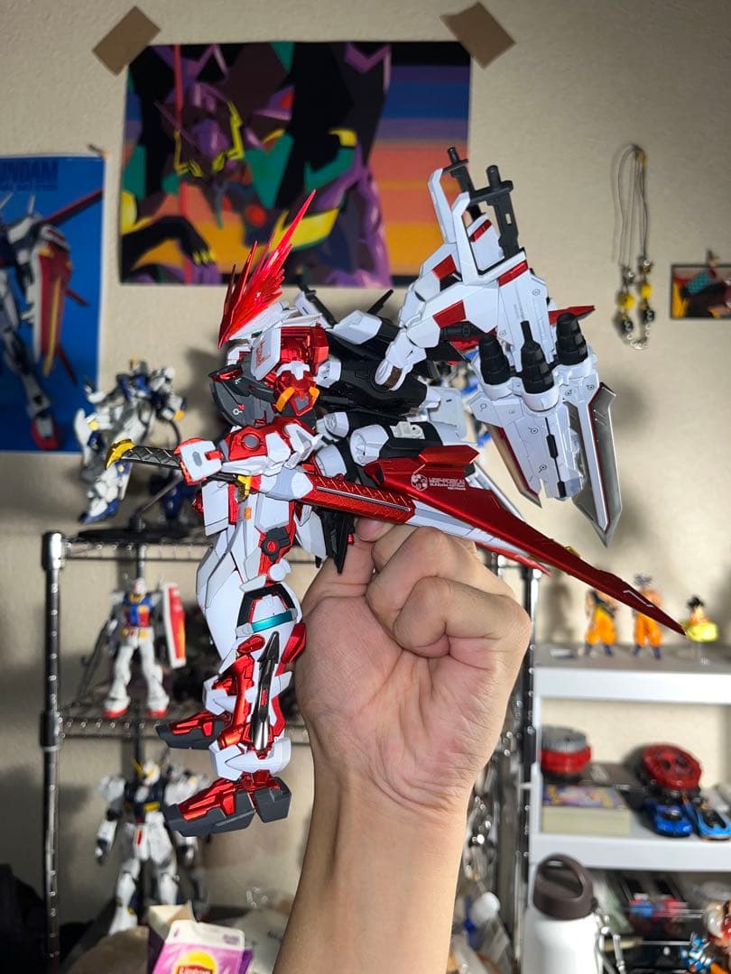 MG アストレイ レッドドラゴン 全塗装完成品