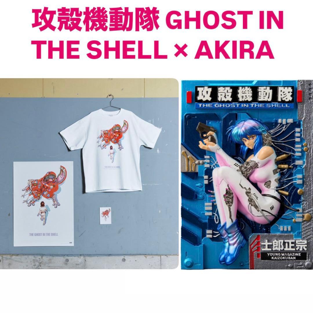 攻殻機動隊フィギュア Tシャツ・ポスター・ポストカードセット