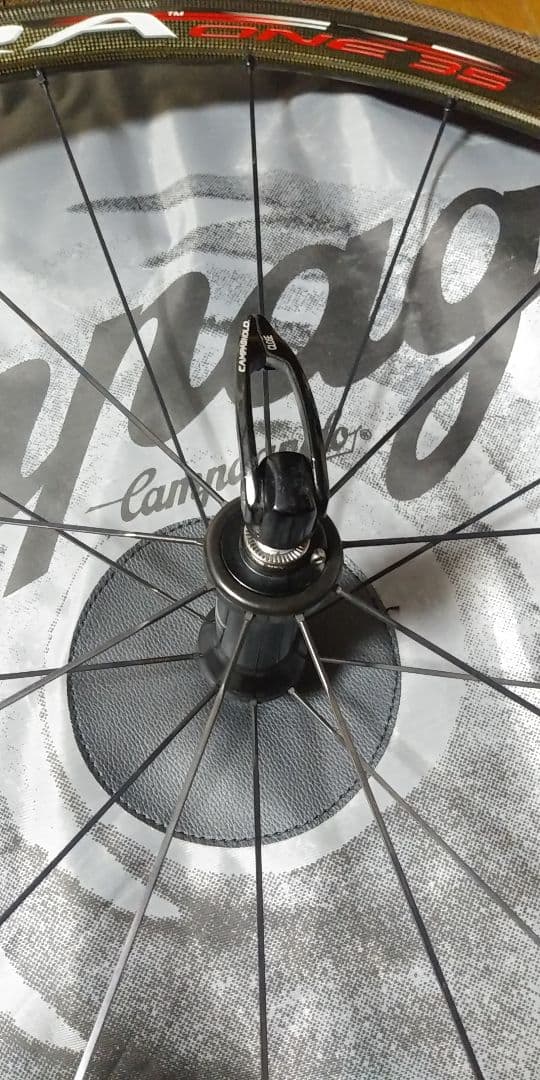 パタパタ　カンパニョーロ ボーラワン 35 チューブラー10速