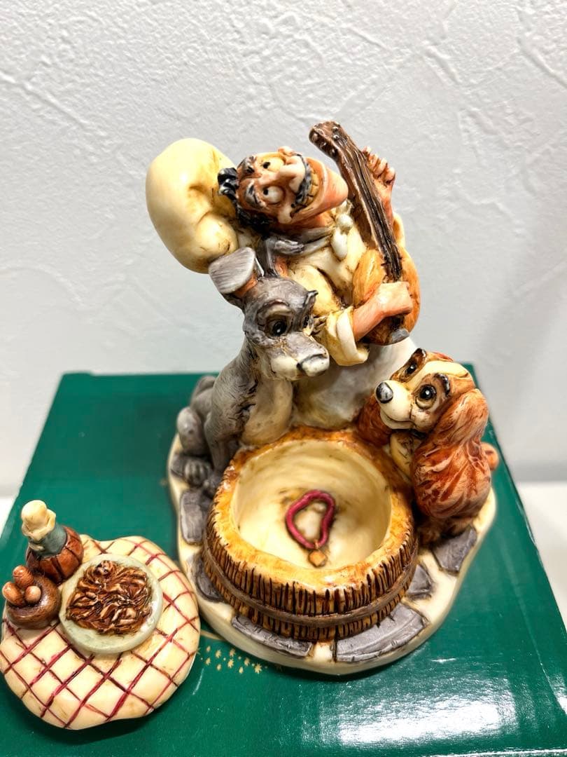 世界限定500 廃盤 わんわん物語 ⭐︎トランプ フィギュア　ハーモニーキングダム