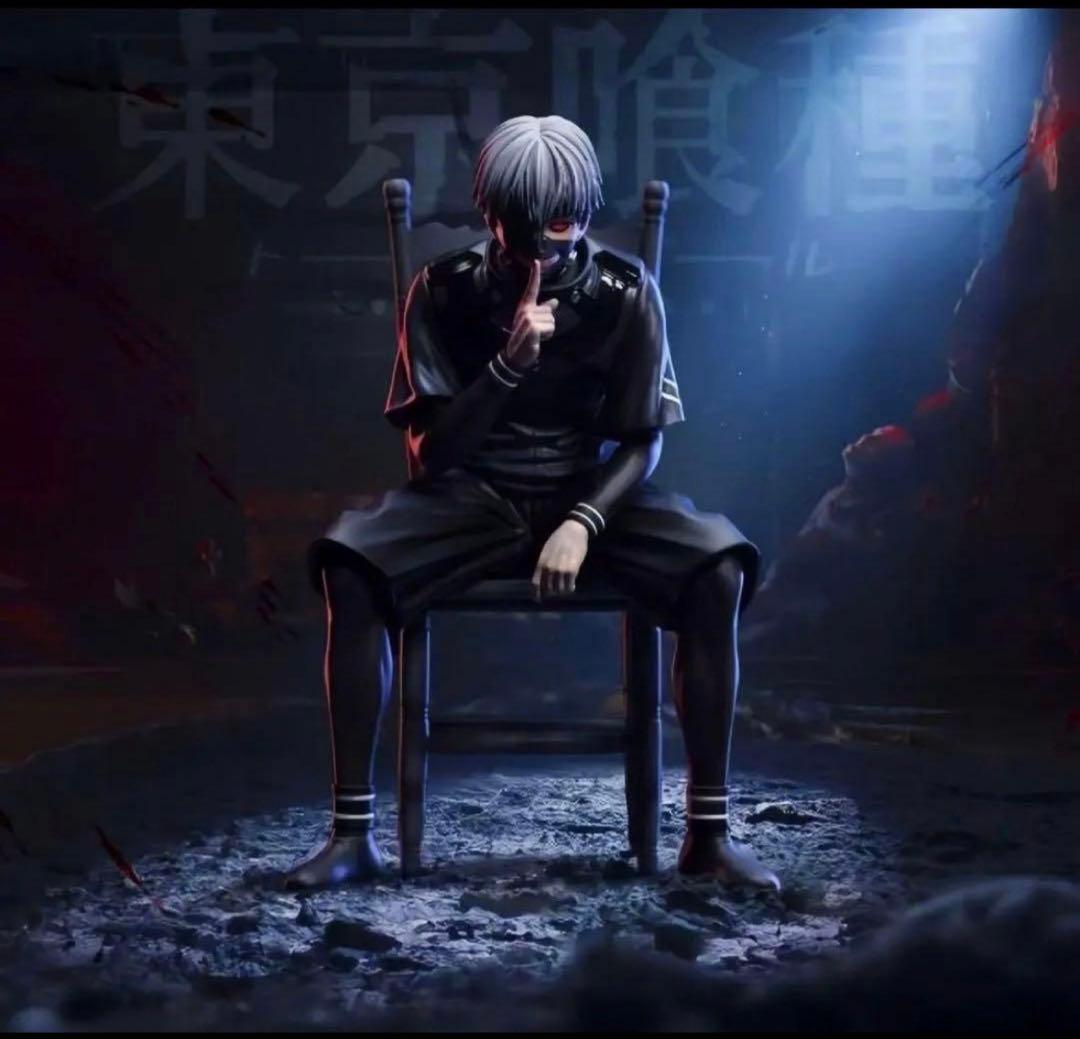 即発送　海外限定品 東京喰種 金木研 ガレージキット フィギュア　約19cm