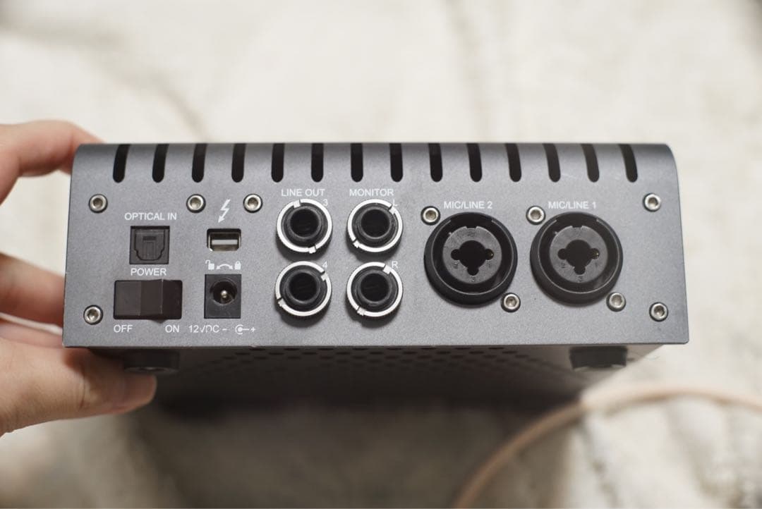 【譲渡設定済み】UAD APOLLO TWIN MKII SOLO +備品