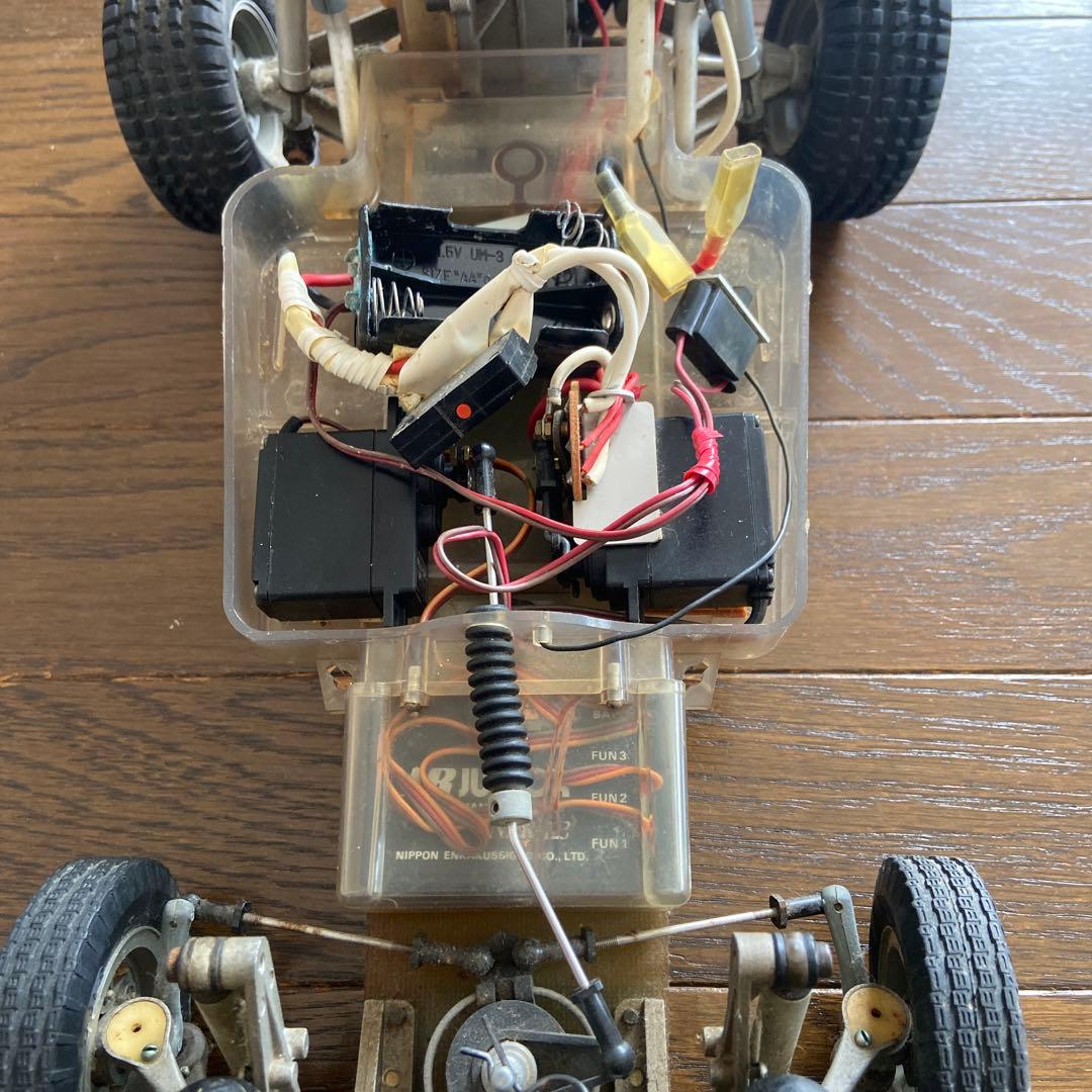 【ジャンク品】タミヤ 1/10スケール 昭和ビンテージバギー バギーチャンプ