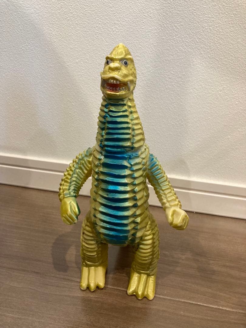 当時物 ブルマァク レッドキング 美品 ソフビ 怪獣 ウルトラマン