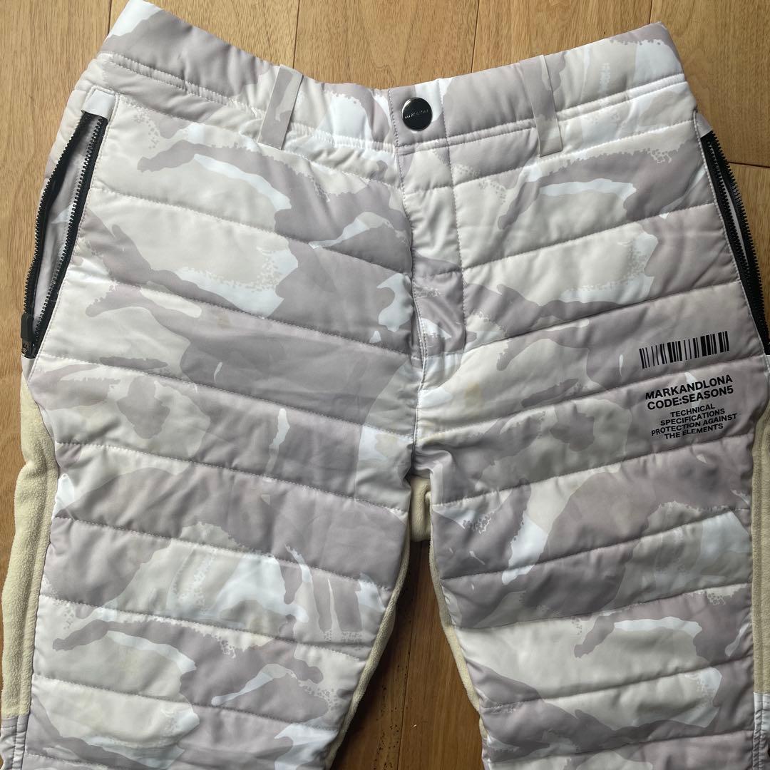 マークアンドロナ！メンズダウンパンツ！