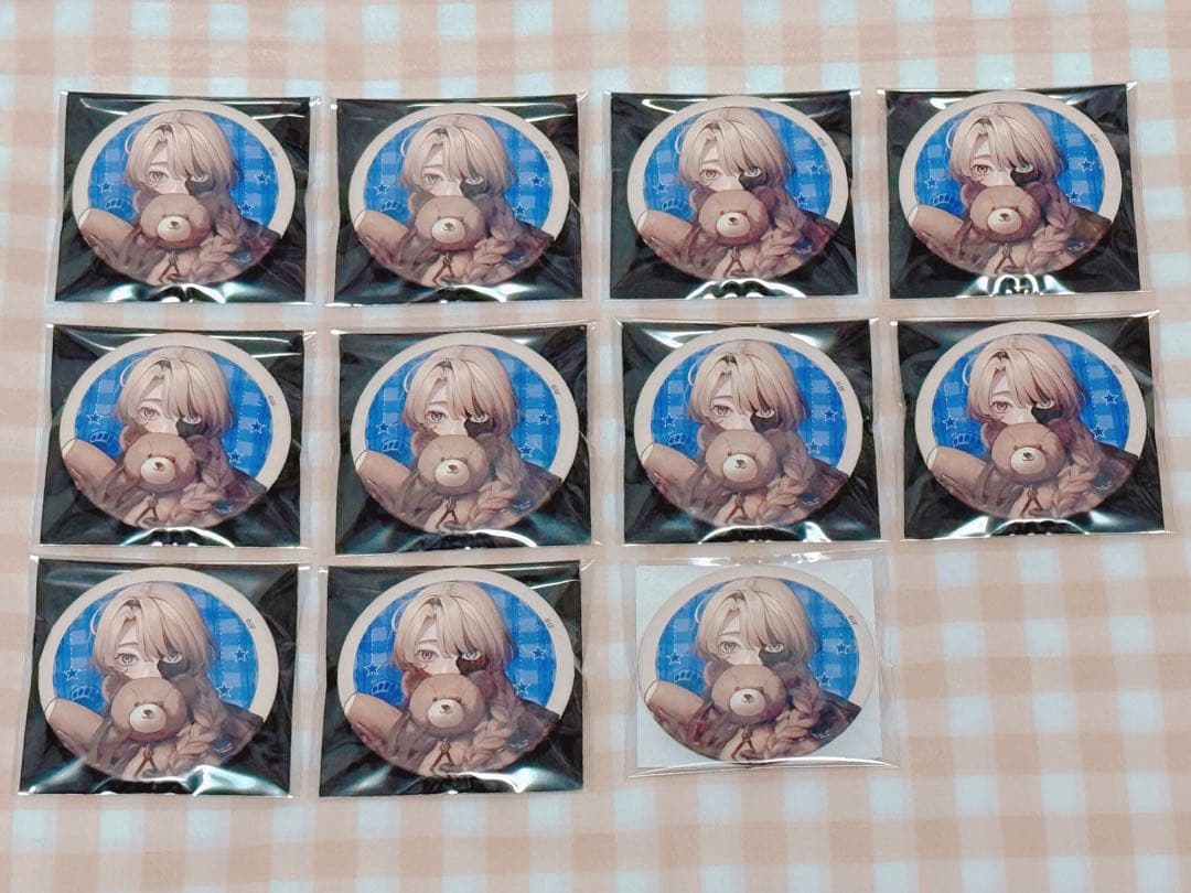 オトメイト 冬の市 缶バッジ 終ヴィル イヴ