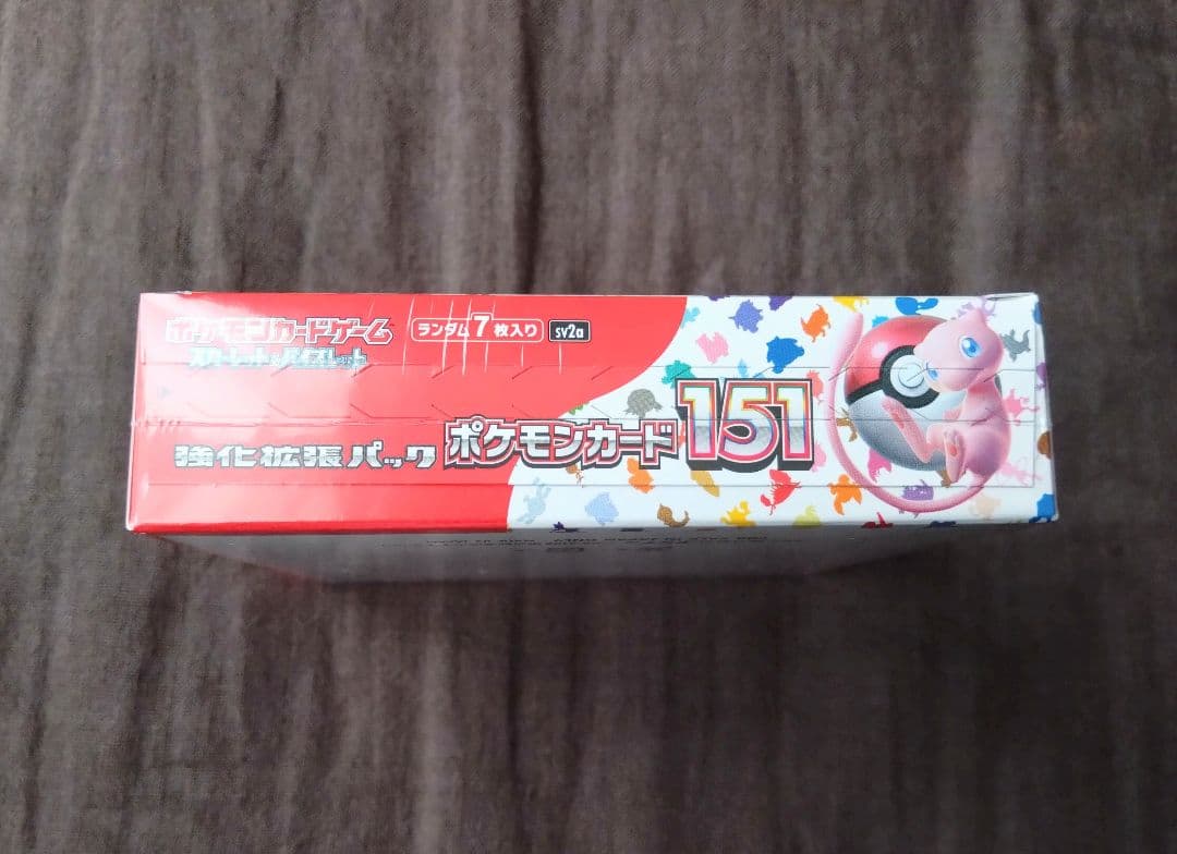 ポケモンカード 151 シュリンク付き未開封BOX
