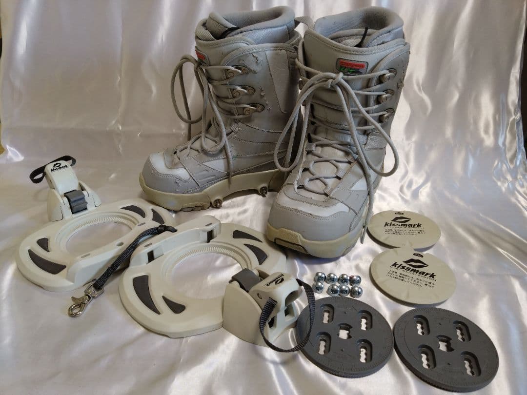 kissmark ステップイン ブーツ&バイン 24.5cm フルセット スノボ
