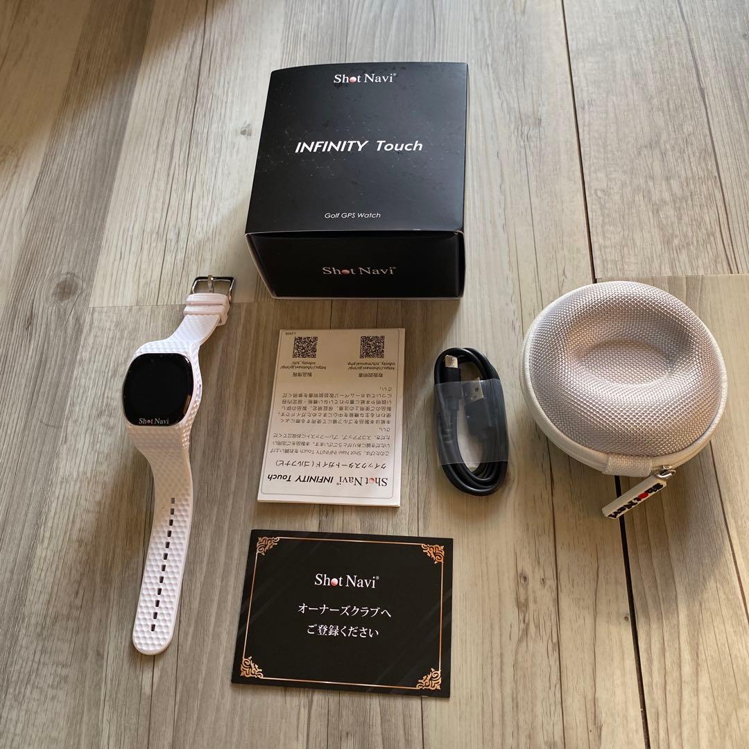 Shot Navi INFINITY Touch GPSナビ ホワイト 美品