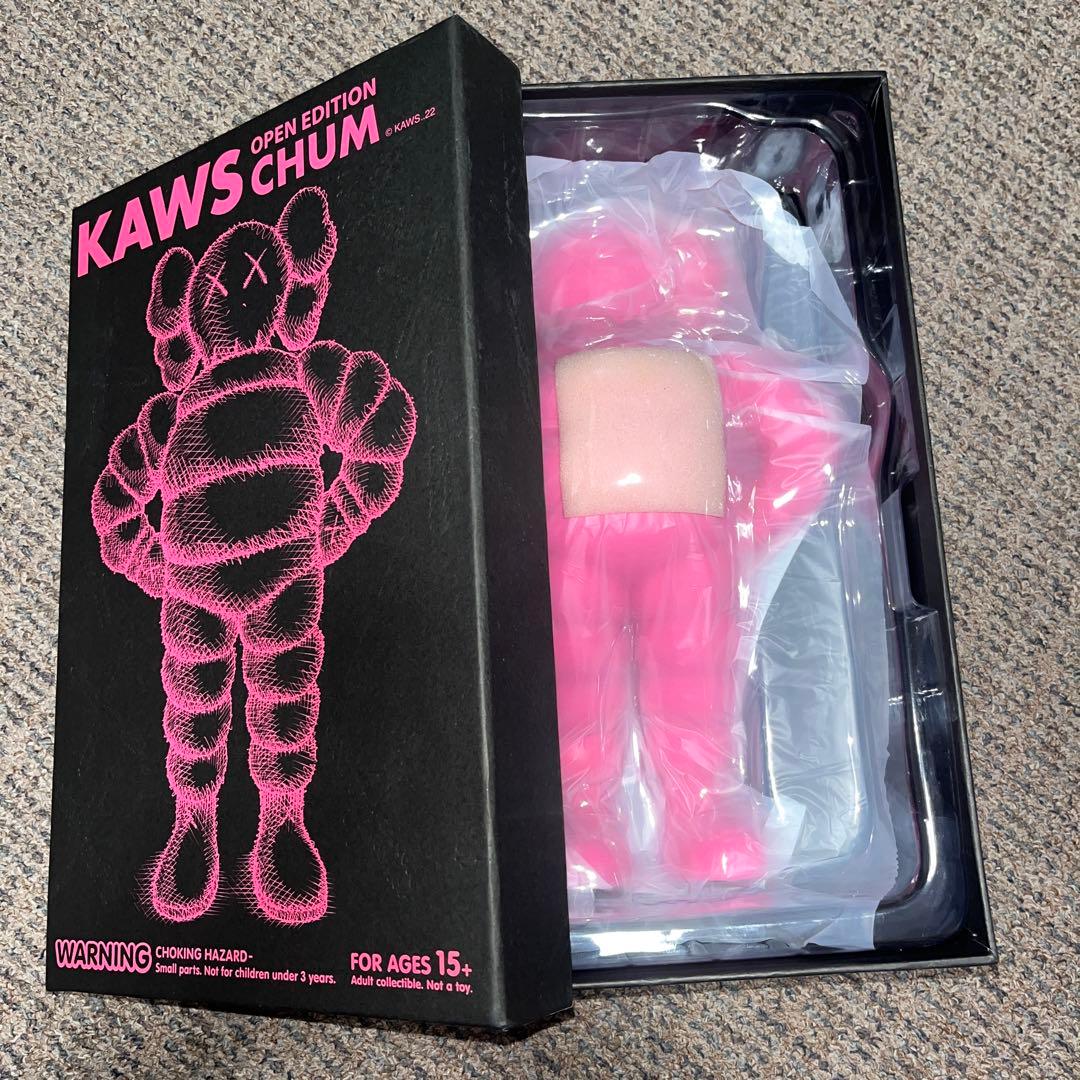 KAWS CHUM フィギュア ピンク