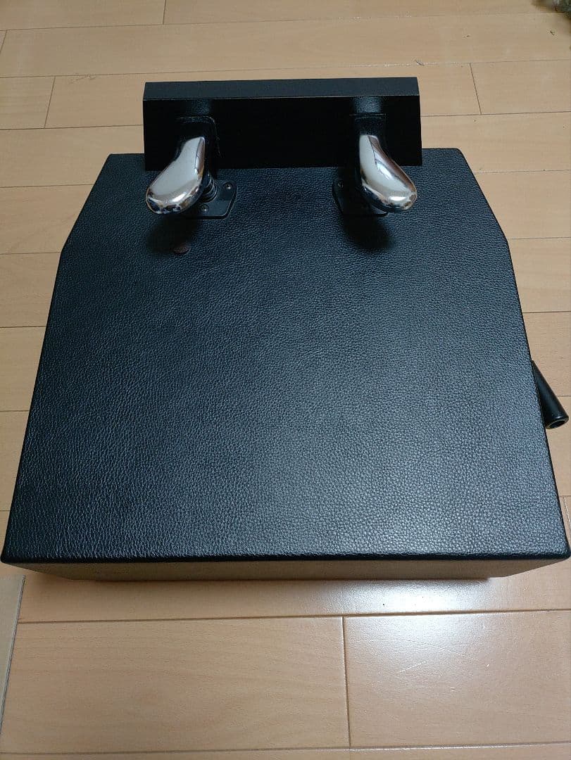 甲南ピアノ補充ペダル　ダブルペダル 黒