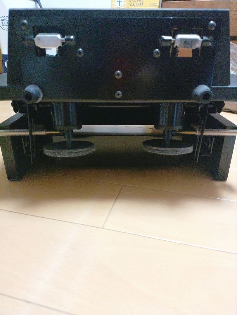 甲南ピアノ補充ペダル　ダブルペダル 黒