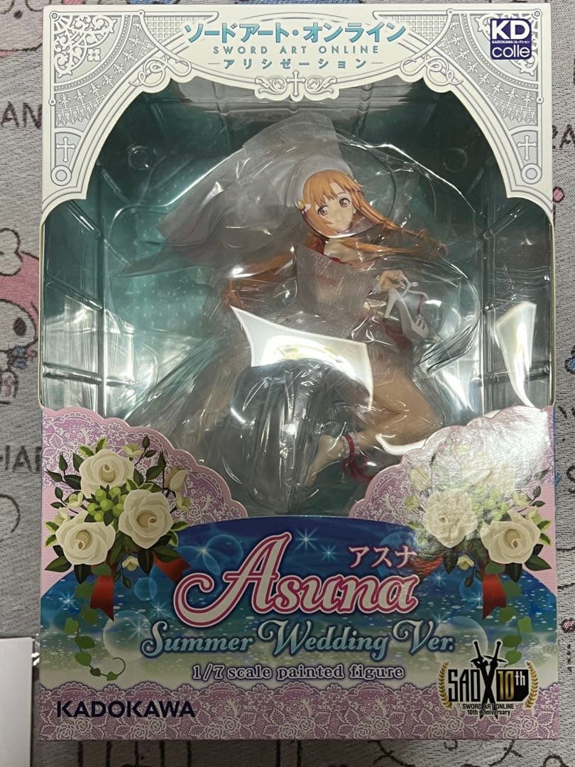 ソードアート・オンライン　真夏のキラメキ　花嫁ver アスナ　ユウキ　未開封