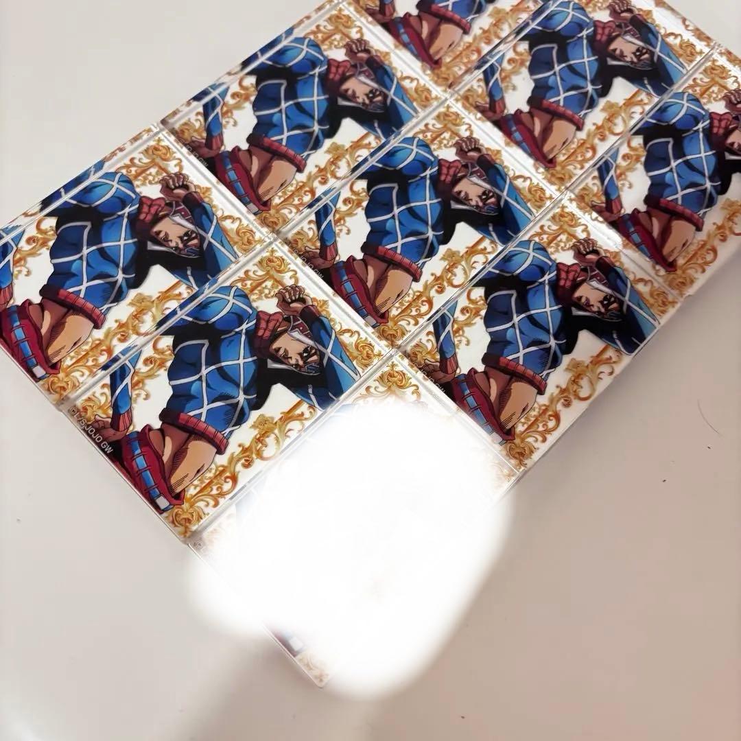 ジョジョの奇妙な冒険 ミスタ アクリルブロック 9個セット メディコス