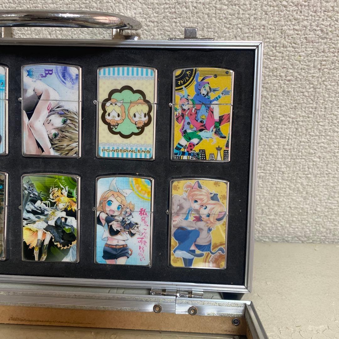 ボカロ　歌い手　イラスト　オイルライター　zippo 風　セット　BVR5