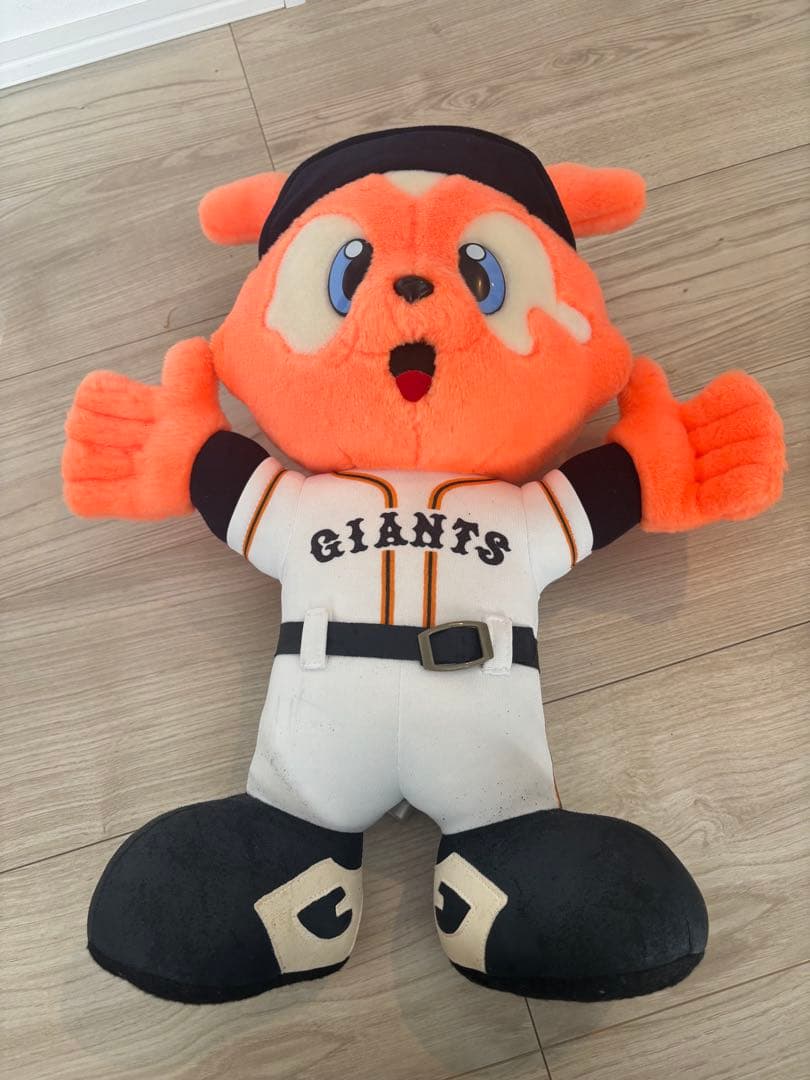 読売ジャイアンツ 2000年 サイン入り写真セット　ジャビットぬいぐるみ付き