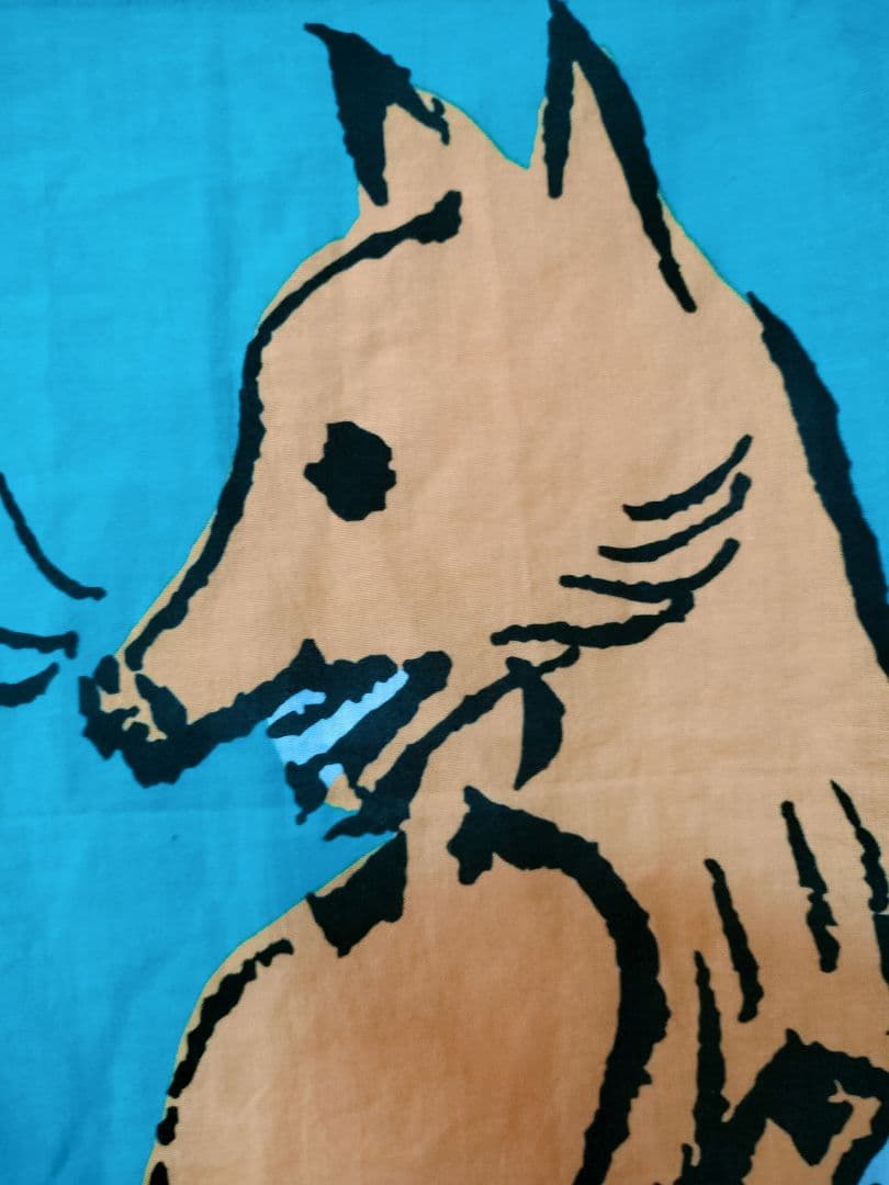 鳥獣戯画展ビビットカラー手ぬぐい 3枚1枚使用済テープバッジ×2ファイルA4×2