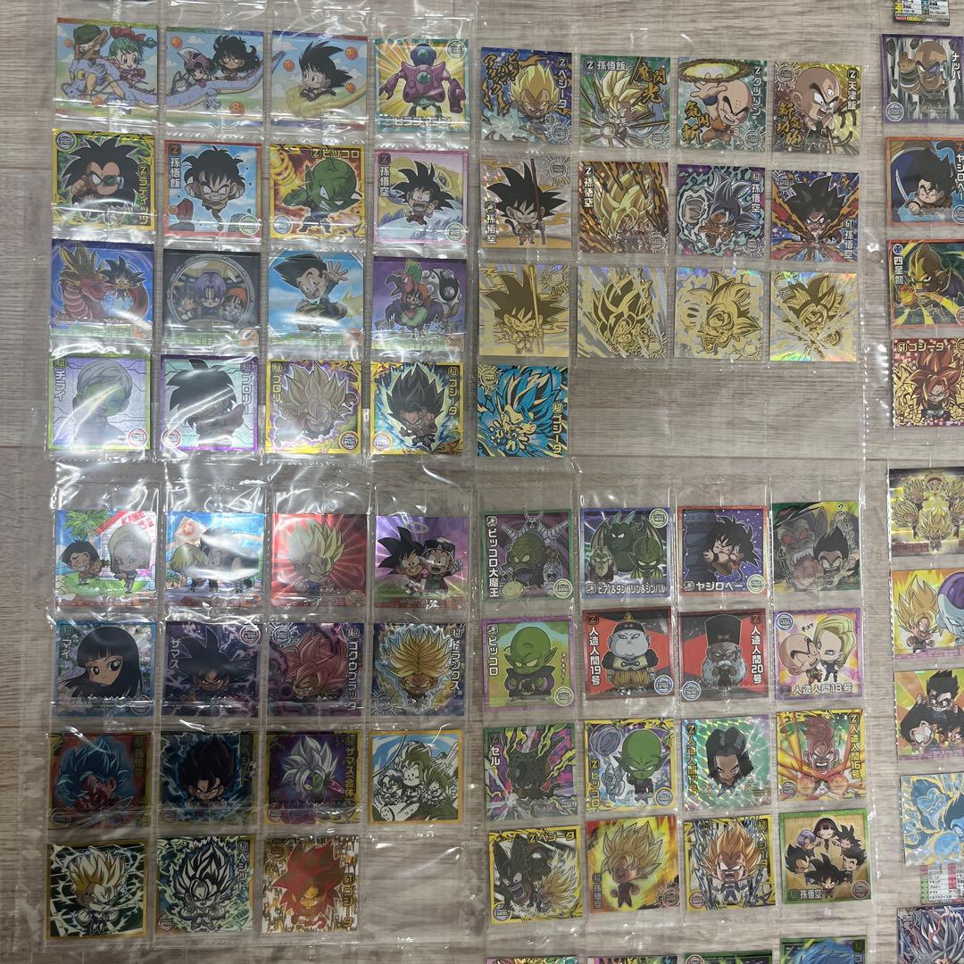 【引退品】ドラゴンボール 超戦士シールウエハース超　超1〜12 W18