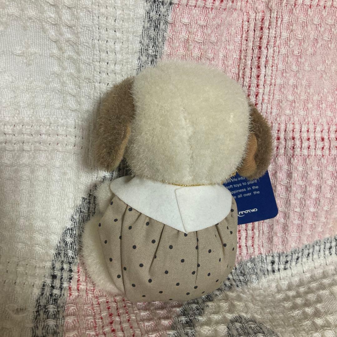 昭和レトロ　サンアロー　夢の回転木馬　ピンドット　犬　ぬいぐるみ　中古品