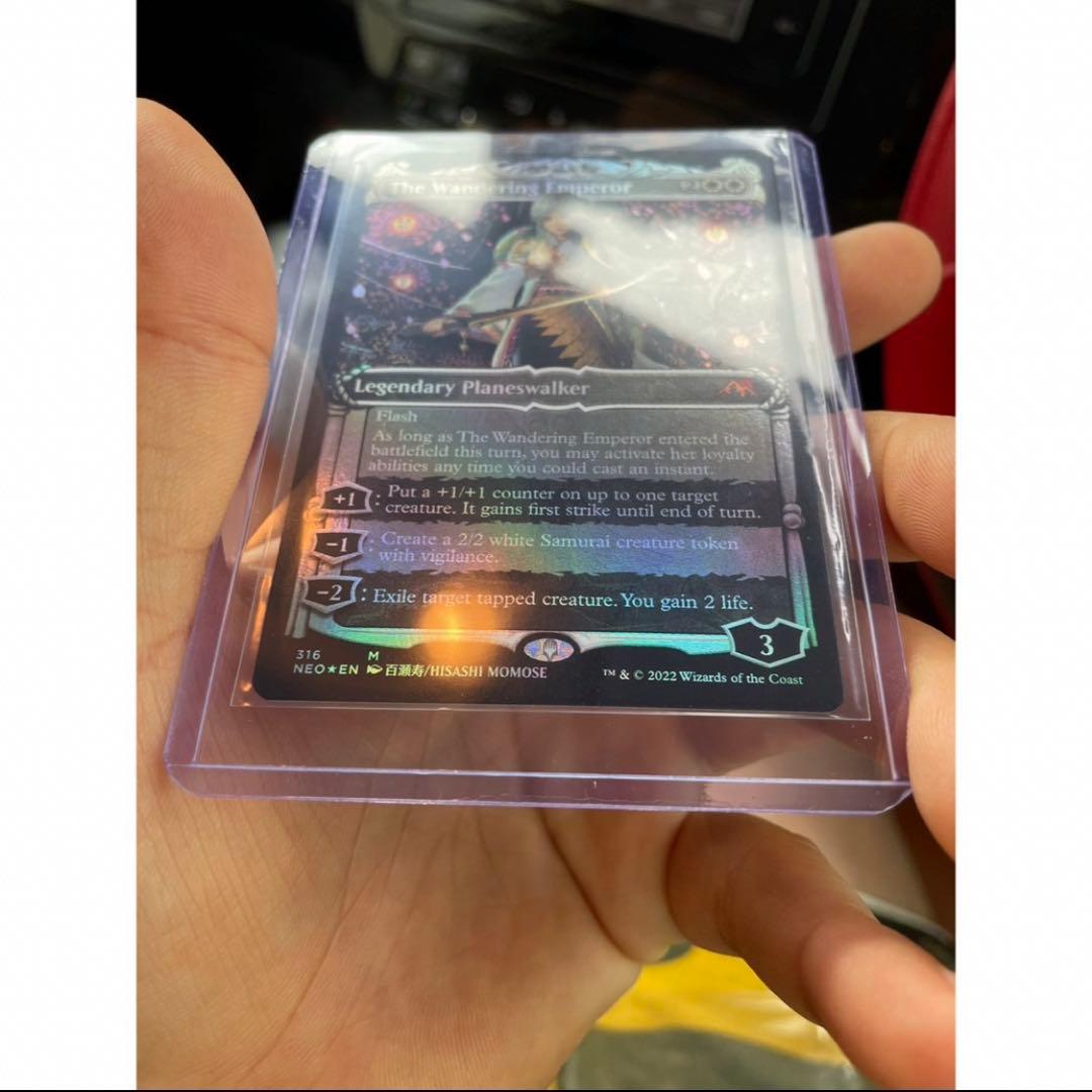 マジックギャザリング 放浪皇 英語版 百瀬寿ショーケース 版foil