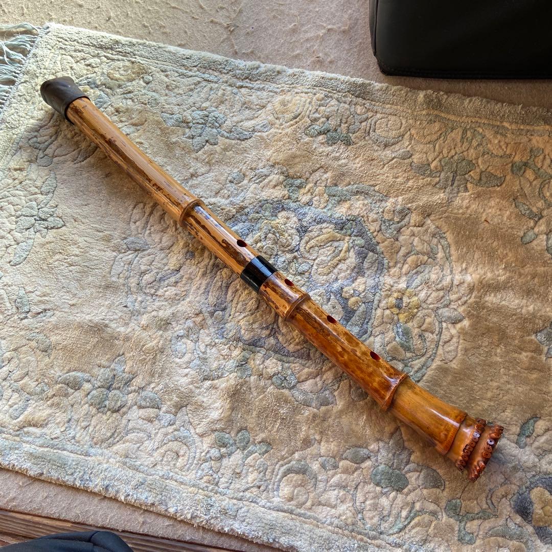 118尺八　大特価一尺九寸管　真山銘二印　大幅値下げ