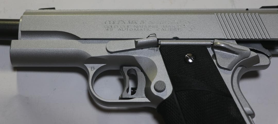 MGCHW樹脂製モデルガン コルト ＧＭカスタム ナショナルマッチ SPG合法品