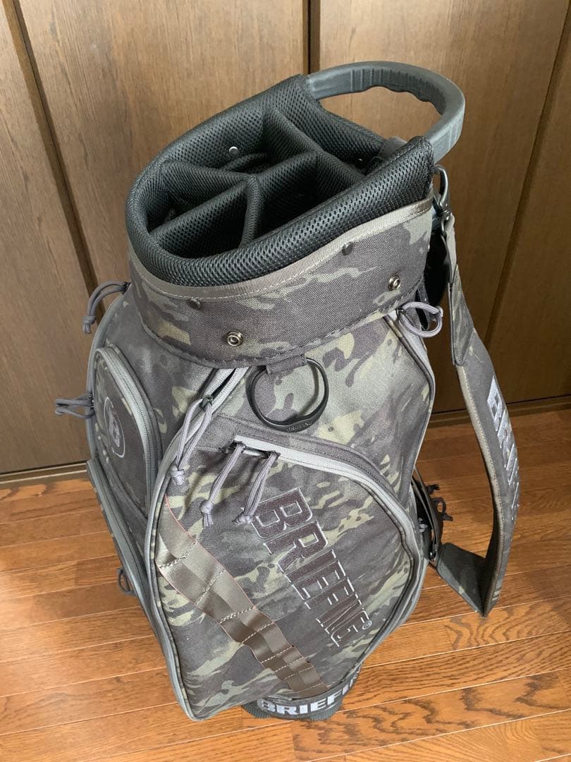 BRIEFING ゴルフ キャディバッグ CR-5 マルチカムブラック