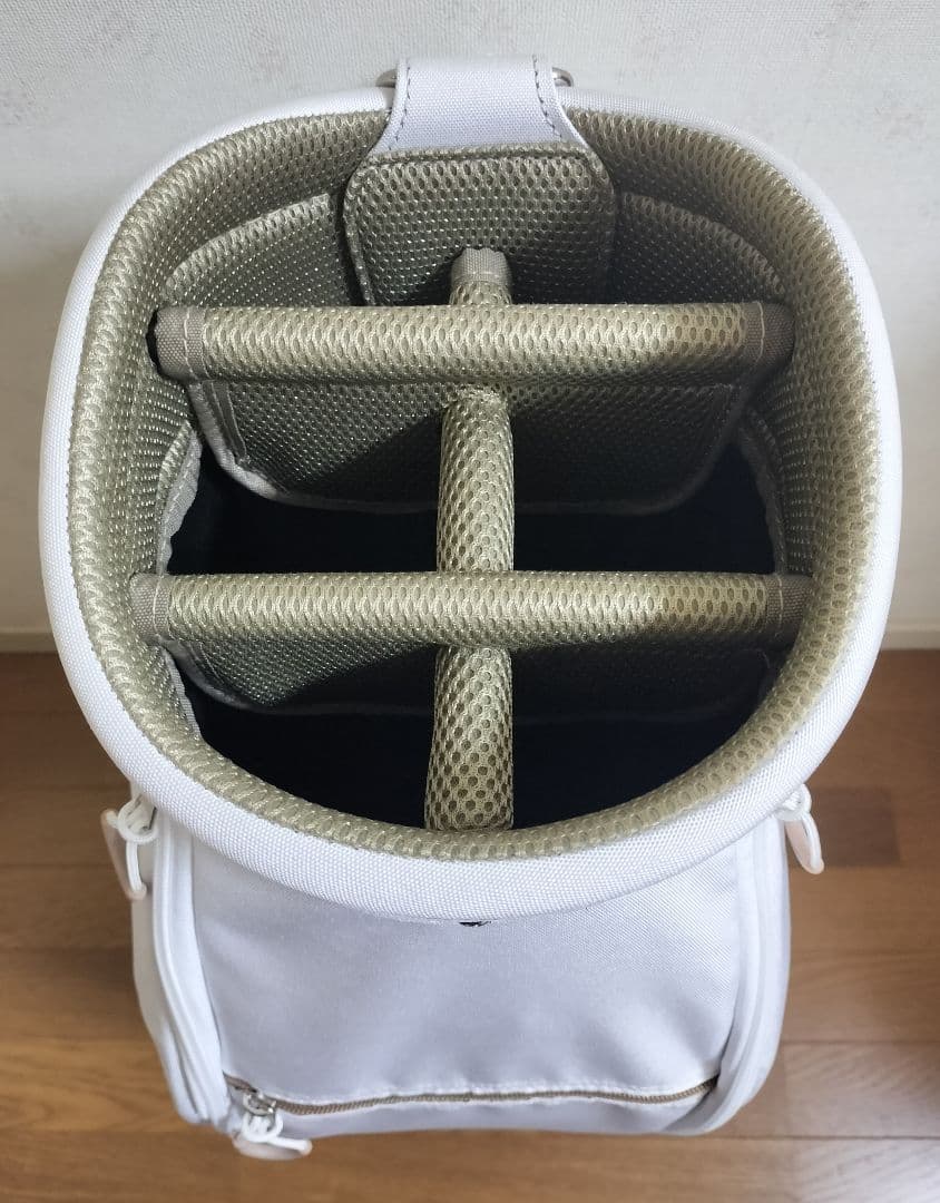 【新品】ルコック レディース　キャディバッグ ホワイト　ルコックスポルティフ