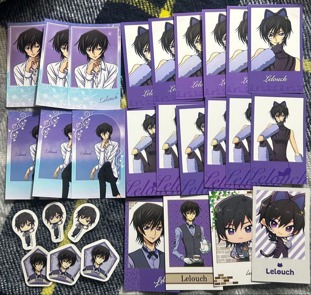 コードギアス 反逆のルルーシュ ポップアップグッズ　スザク　ルルーシュ　カレン