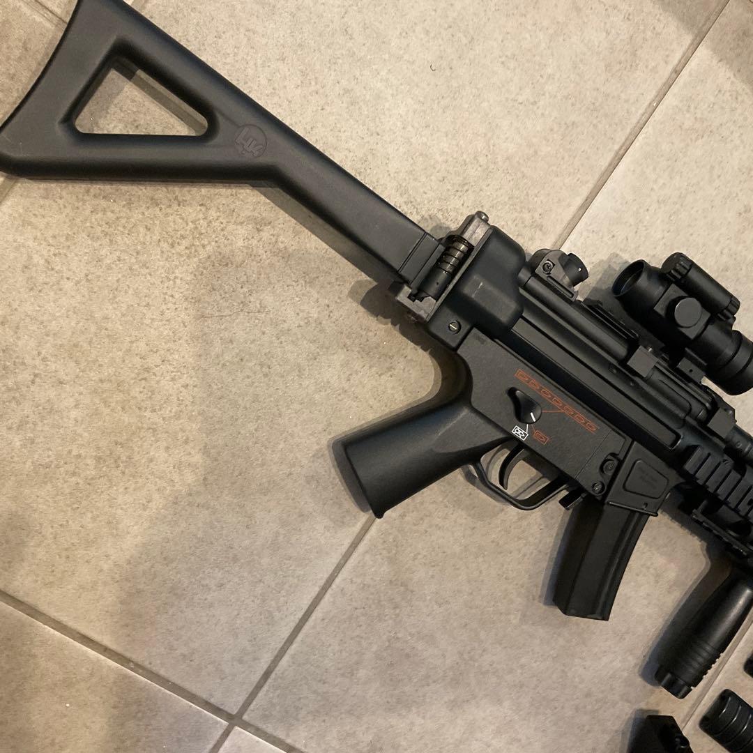 良品92m/s東京マルイ純正電動ガンMP5RASオーバーホールメンテ済良品