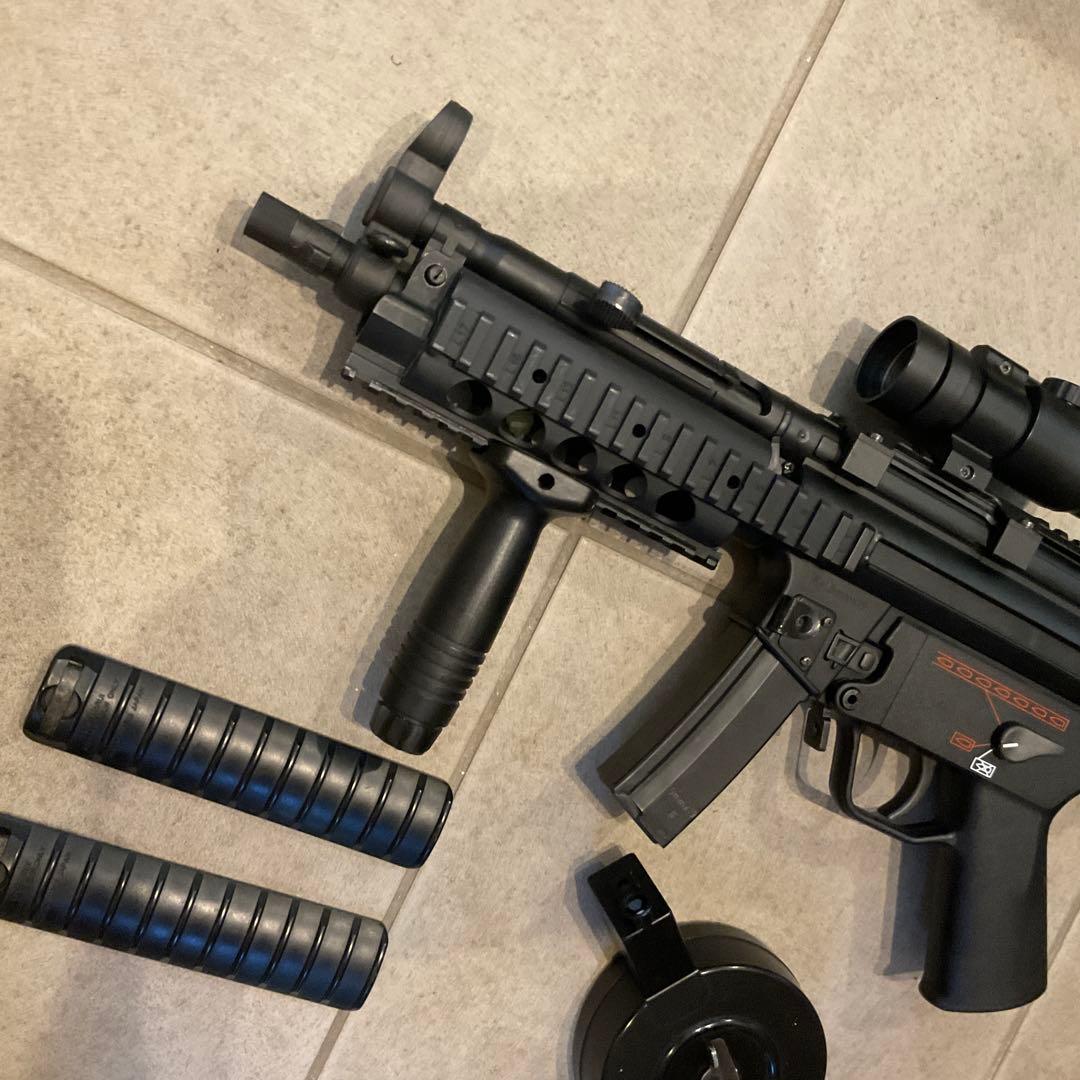 良品92m/s東京マルイ純正電動ガンMP5RASオーバーホールメンテ済良品
