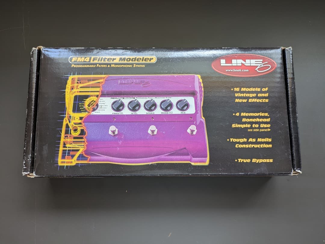【美品】Line 6 FM4 Filter Modeler フィルター系EFX