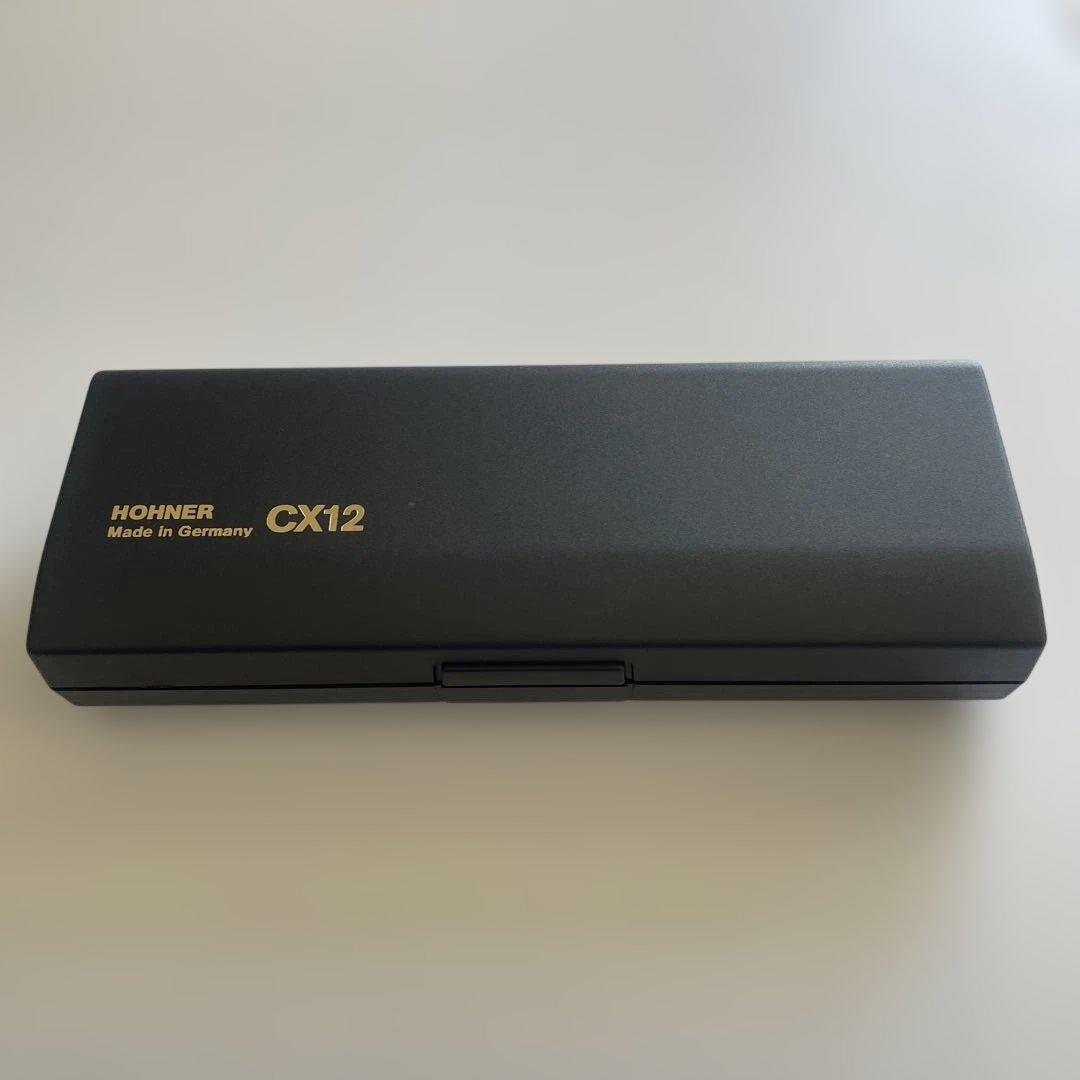[未使用品] HOHNER ホーナー CX12 G調 クロマチックハーモニカ