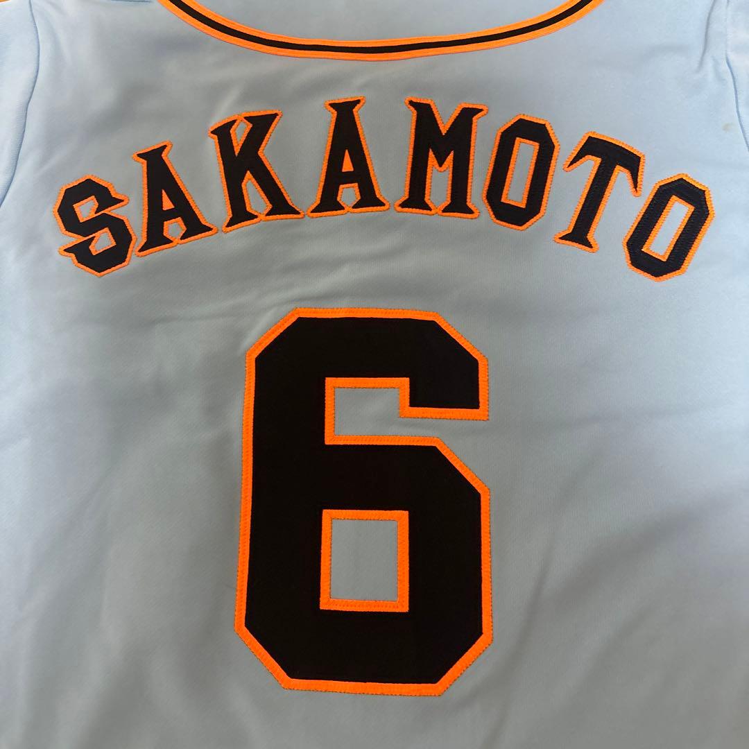 坂本勇人　ユニフォーム　水色　読売ジャイアンツ　読売巨人軍　2014年　ブルー