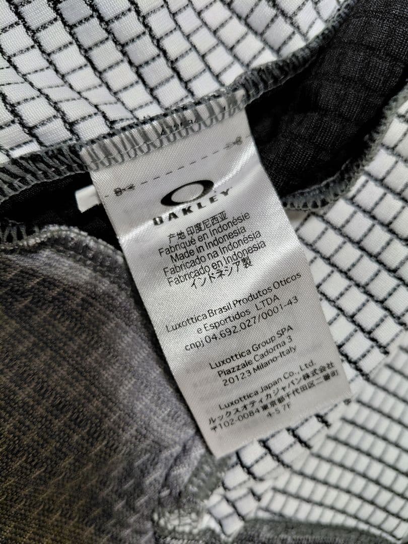 美品　OAKLEY オークリー　メンズ　ジャージ　上下　セットアップ　グレー
