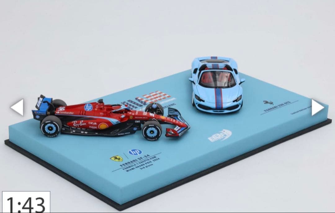 BBR フェラーリFerrari MIAMI LECLERC F1 296