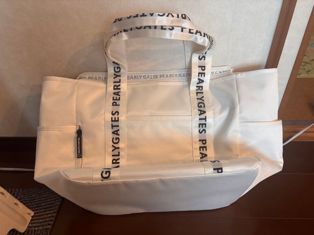 PEARLY GATES ゴルフバッグ ホワイト