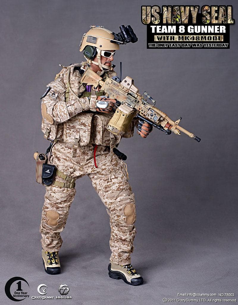 CRAZY DUMMY　US NAVY SEAL TEAM 8　78003
