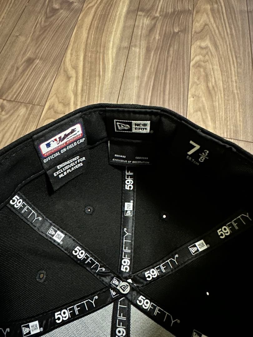 【NEW ERA】 MLB公式キャップ　7 3/8 58.7cm3点セット