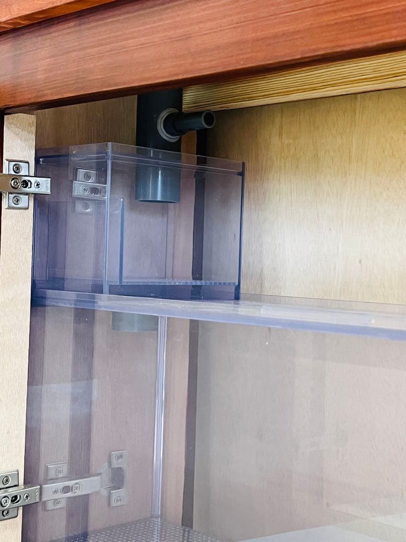 激レア　一台のみ！　1200ｘ300ｘ300㎜オーバーフロー水槽 セット