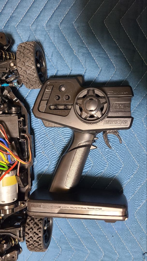 タミヤTT-02　走行メカ、タミヤプロポ2.4G